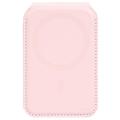 Dux Ducis Arch magnetisk MagSafe-kortholder med RFID - rosa