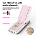 Dux Ducis Arch magnetisk MagSafe-kortholder med RFID - rosa