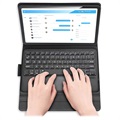 Dux Ducis Samsung Galaxy Tab S6 Lite 2020/2022 Etui med Bluetooth-tastatur - Svart