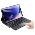 Samsung Galaxy Tab S9 Dux Ducis Deksel med Bluetooth-tastatur - Svart