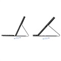 Dux Ducis Samsung Galaxy Tab A8 10.5 (2021) Etui med Bluetooth-tastatur - Svart