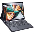 Dux Ducis iPad Pro 12.9 2020/2021 Etui med Bluetooth-tastatur - Svart