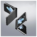Samsung Galaxy Z Flip5 Dux Ducis Bril Flip-deksel - Svart