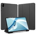Dux Ducis Domo Huawei MatePad Pro 12.6 (2021) Tri-Fold Etui (Åpen Emballasje - Utmerket) - Svart