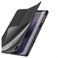 Dux Ducis Domo Samsung Galaxy Tab S7+/S8+ Tri-Fold Folio-etui - Svart