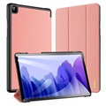 Dux Ducis Domo Samsung Galaxy Tab A7 10.4 (2020) Tri-Fold Smart Folio-etui - Roségull