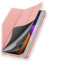 Dux Ducis Domo Samsung Galaxy Tab S7/S8 Tri-Fold Etui - Roségull