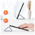 Samsung Galaxy Tab S9 Dux Ducis Domo Tri-Fold Smart Folio-etui - Blå