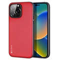 Dux Ducis Fino iPhone 14 Pro Max Hybrid-deksel - Rød