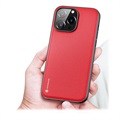 Dux Ducis Fino iPhone 14 Pro Max Hybrid-deksel - Rød