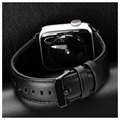 Dux Ducis Apple Watch Series 9/8/SE (2022)/7/SE/6/5/4/3/2/1 Lærreim - 41mm/40mm/38mm - Svart
