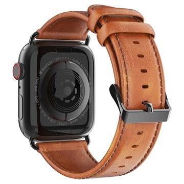 Dux Ducis Apple Watch Series 11/10/9/8/SE 3/SE (2022)/7/SE/6/5/4/3/2/1 Lærrem - 42mm/41mm/40mm/38mm - Brun