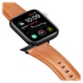 Dux Ducis Apple Watch Series 11/10/9/8/SE 3/SE (2022)/7/SE/6/5/4/3/2/1 Lærrem - 42mm/41mm/40mm/38mm - Brun
