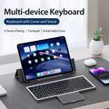 Dux Ducis multifunksjonelt Bluetooth-tastatur med berøringsplate for bærbar PC, nettbrett og mobiltelefon - svart