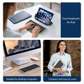 Dux Ducis multifunksjonelt Bluetooth-tastatur med berøringsplate for bærbar PC, nettbrett og mobiltelefon - svart