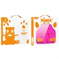 Dux Ducis Panda Samsung Galaxy Tab A8 10.5 (2021) Etui Til Barn - Varm Rosa