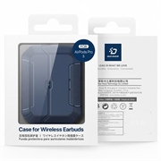 AirPods Pro 3 Dux Ducis Pecs Etui med stativ og krok i aluminium - Blå