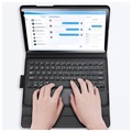 Dux Ducis Samsung Galaxy Tab A7 10.4 (2020) Etui med Bluetooth-tastatur - Svart