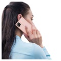 Dux Ducis Skin Pro Samsung Galaxy A12 Flip-deksel - Roségull