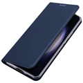 Samsung Galaxy S23 FE Dux Ducis Skin Pro Flip-deksel - Blå