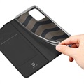 Dux Ducis Skin Pro Samsung Galaxy Note20 Ultra Flip-deksel med Kortholder - Svart