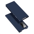 Dux Ducis Skin Pro Samsung Galaxy Note20 Ultra Flip-deksel med Kortholder - Blå