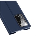 Dux Ducis Skin Pro Samsung Galaxy Note20 Ultra Flip-deksel med Kortholder - Blå