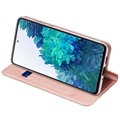 Dux Ducis Skin Pro Samsung Galaxy S20 FE Flip-deksel - Roségull