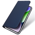 iPhone 15 Dux Ducis Skin Pro Flip-deksel - Blå