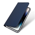 iPhone 15 Pro Dux Ducis Skin Pro Flip-deksel - Blå