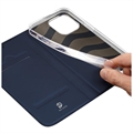 iPhone 15 Pro Dux Ducis Skin Pro Flip-deksel - Blå