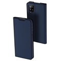 Dux Ducis Skin Pro Samsung Galaxy A12 Flip-deksel - Mørkeblå