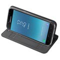 Dux Ducis Skin Pro Series Samsung Galaxy J4 flipp-deksel (Åpen Emballasje - Utmerket) - Mørkgrått