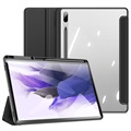 Dux Ducis Toby Samsung Galaxy Tab S7+/S7 FE/S8+ Tri-Fold Smart Folio-etui - Svart