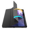 Dux Ducis Toby Samsung Galaxy Tab S7+/S7 FE/S8+ Tri-Fold Smart Folio-etui - Svart