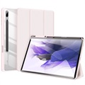 Dux Ducis Toby Samsung Galaxy Tab S7+/S7 FE/S8+ Tri-Fold Smart Folio-etui - Lyserosa