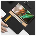 Dux Ducis Wish Samsung Galaxy Note10+ Lommebok-deksel I Lær - Svart