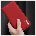 Dux Ducis Wish Samsung Galaxy S20 Lommebok-deksel i Lær - Rød