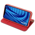 Dux Ducis Wish iPhone 11 Pro Lommebok-deksel I Lær (Åpen Emballasje - Tilfredsstillende) - Rød