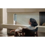 Dyson Hot+Cool HF1 Rapid React varme- og kjølevifte - hvit / sølv