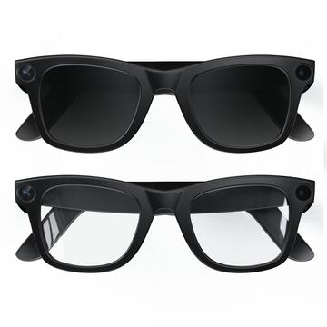 E02 Smart AI-brille med kamera, oversettelse - 137mm