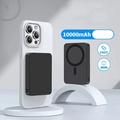 E61B 10000mAh magnetisk powerbank med 20W USB-C-hurtiglading - svart