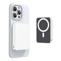 E61B 10000mAh magnetisk powerbank med 20W USB-C-hurtiglading - hvit