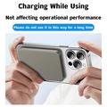 E61B 10000mAh magnetisk powerbank med 20W USB-C-hurtiglading - hvit