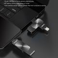 EAGET I66 Lightning/USB 3.2-minnepinne for iPhone, iPad, Mac – 64GB – svart