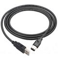ERE USB til FireWire 1394-adapterkabel for lyd-/videoenheter - 1.8m - Svart