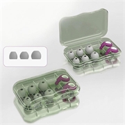 ES300 støydempende ørepropper i silikon - lilla