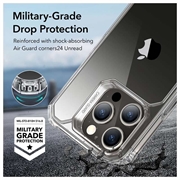 iPhone 15 Pro Max ESR Air Armor Hybrid-deksel - Gjennomsiktig