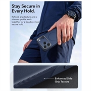iPhone 18 Pro/17 Pro ESR Cyber Tough Kickstand MagSafe Hybrid-deksel - Blå