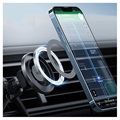 ESR HaloLock iPhone 13/12 Magnetisk Bilholder med Luftventilfeste - Metallisk Grå
